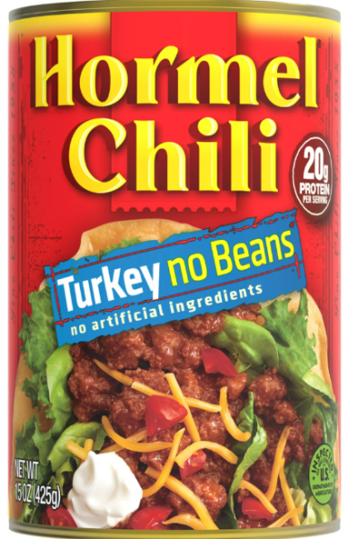 HORMELChili 'Turkey No Beans' ohne Bohnen, ohne künstliche Zutaten 425gr